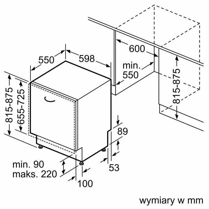 Встраиваемая посудомоечная машина Bosch SMV4HTX31E EU - фотография № 2