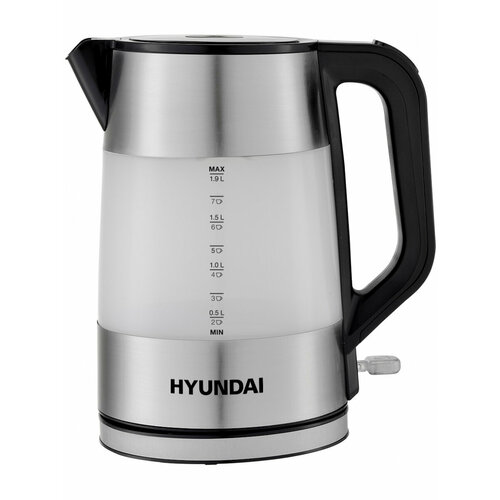 Чайник электрический Hyundai HYK-P4026 2л 2200Вт черный 248100₽