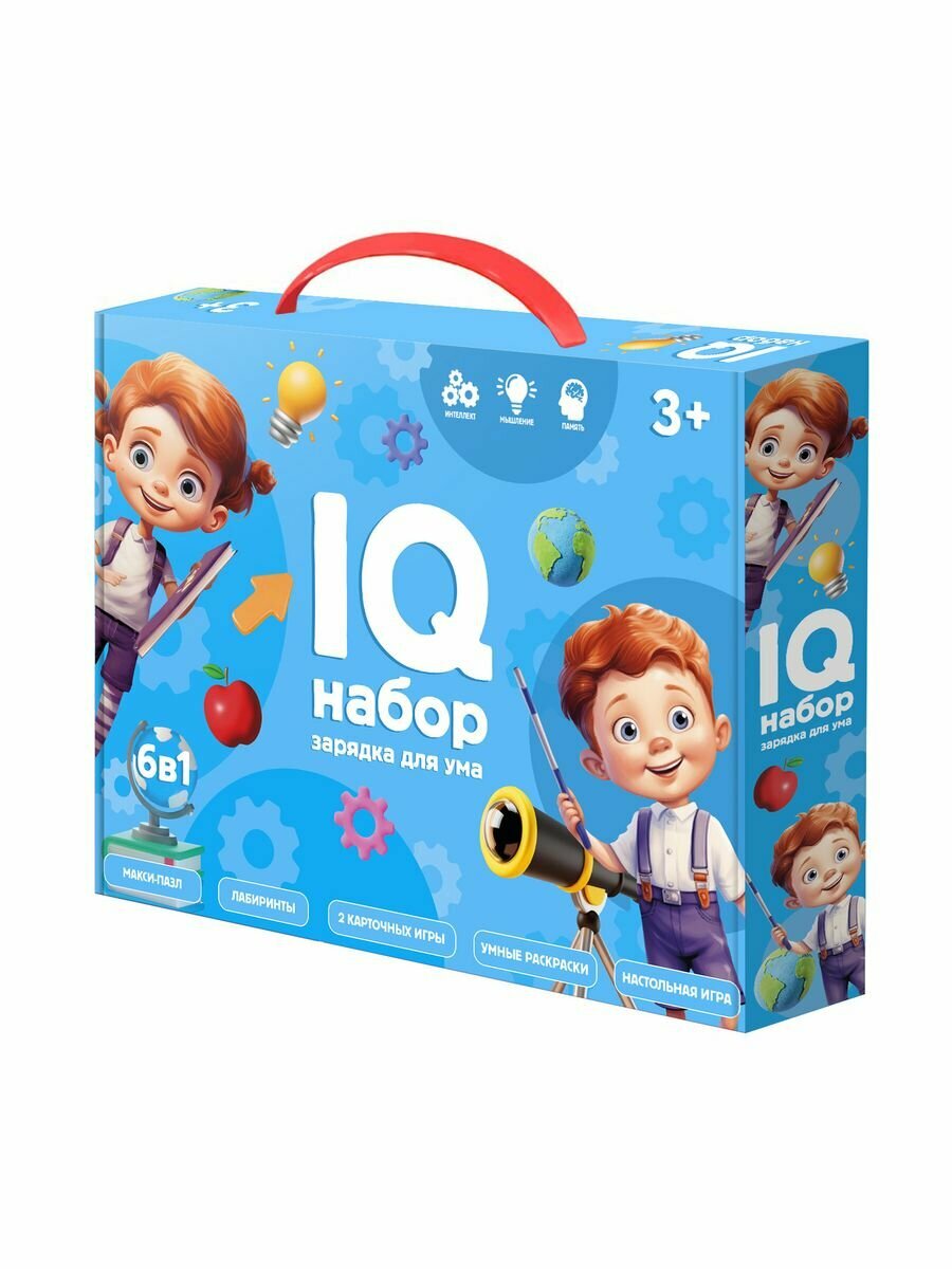 Подарочный игровой набор IQ. 6в1.