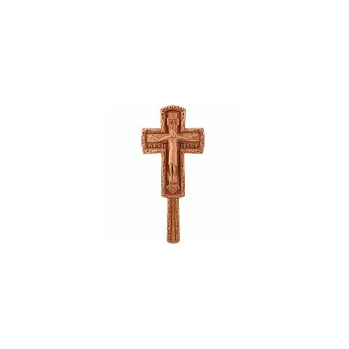 Крест Годеновский постригальный 27см с каймой бук ручная доработка #162490 годеновский крест позолоченный нательный