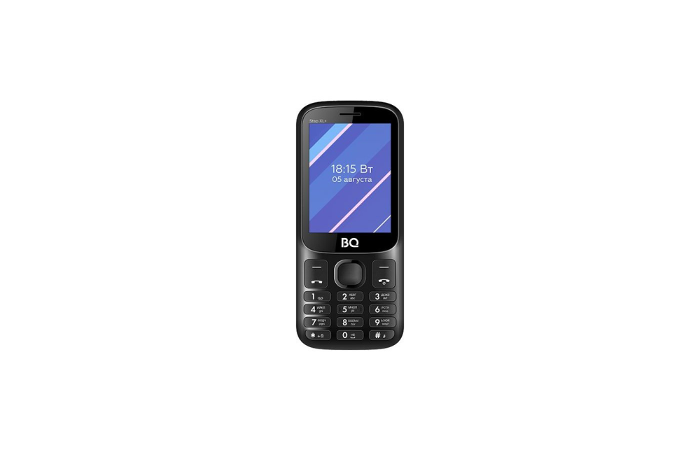 Мобильный телефон BQ 2820 Step XL+ Black/Blue - фото №5