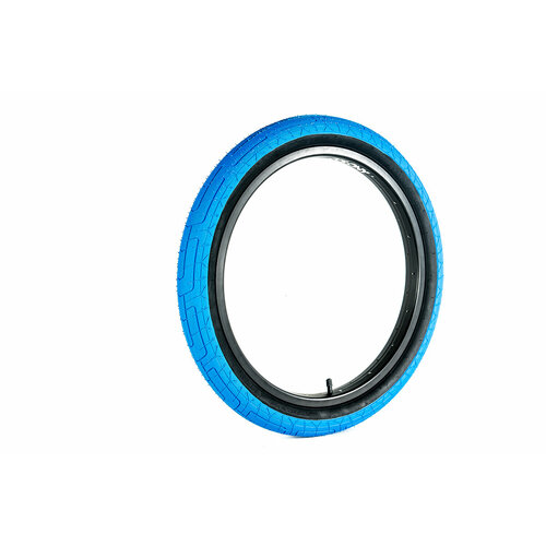 Покрышка 20 Grip Lock Tyre - Steel Bead 20 x 2.2, цвет Blue Tread/Black Wall, арт. I30-109F COLONY