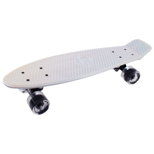 фото Скейтборд пластиковый metallic 22 white 1/4 techteam