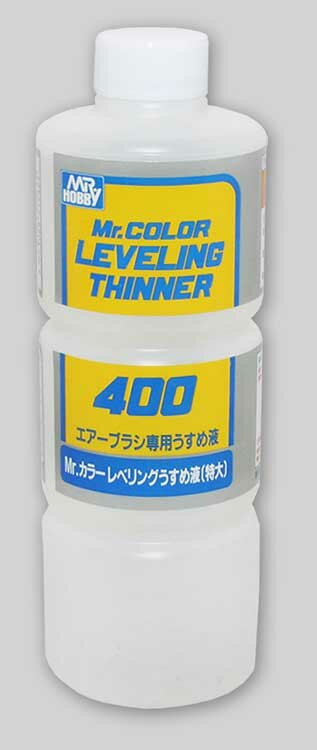 Разбавитель для акриловых красок MR.HOBBY Mr.Color Leveling Thinner, выравнивающий, 400 мл.