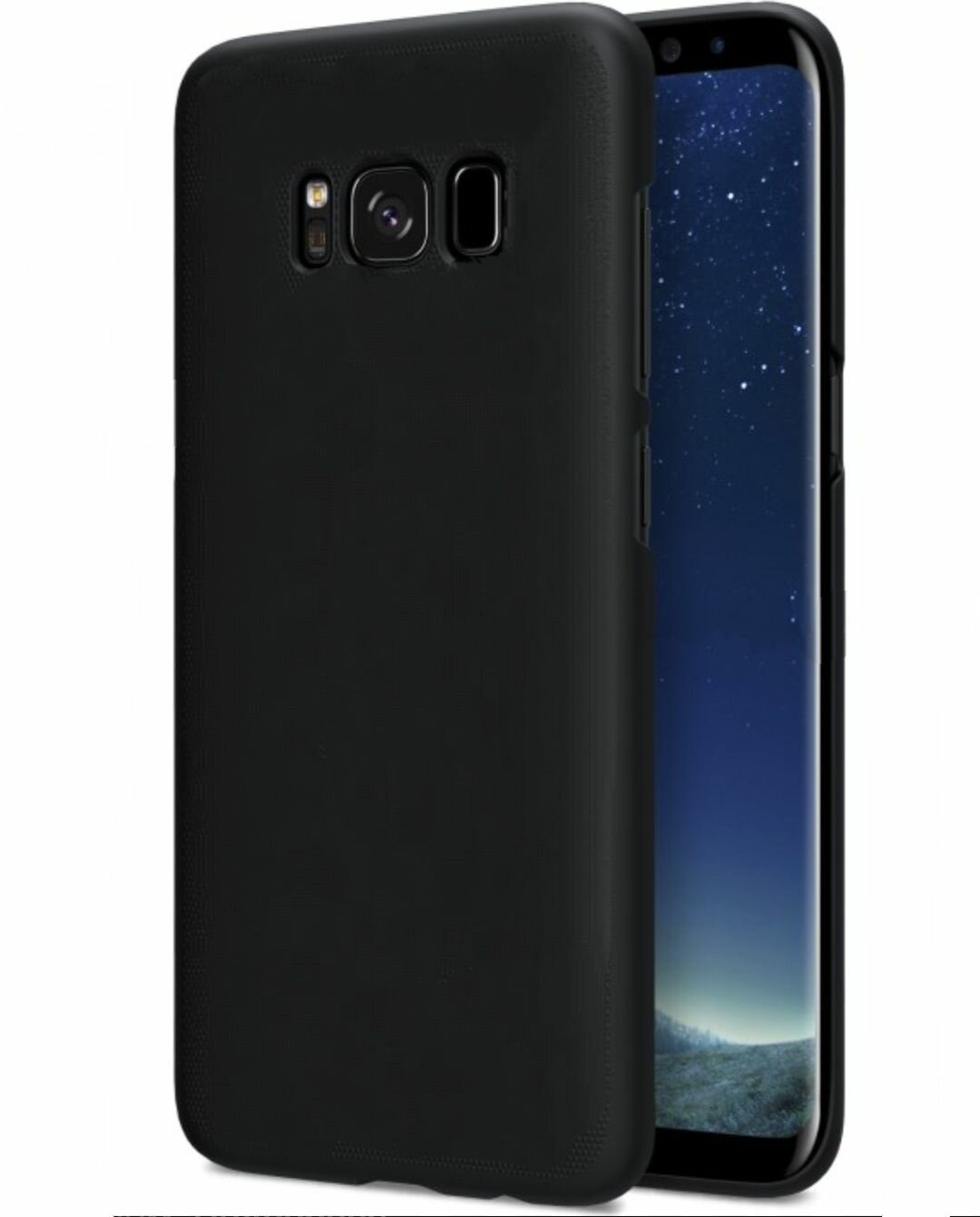 Samsung Galaxy S8 Plus / s8+ Силиконовый чёрный чехол, Самсунг галакси с8 плюс, с8+