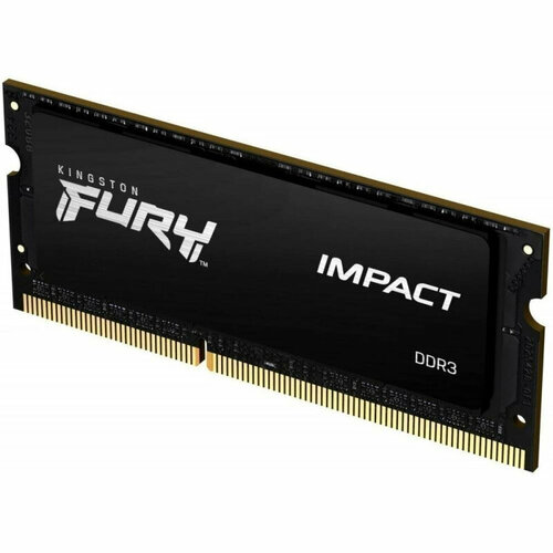 Модуль памяти Kingston Fury DDR3L SO-DIMM 4Gb 1600МГц CL9 KF316LS9IB4 519500₽