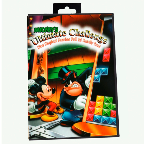 Картридж Mickey's Ultimate Challenge Sega Для приставки Sega Genesis Sega Mega Drive 16 bit MD