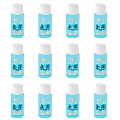 Скэм Жидкость для снятия лака Лагуна, без ацетона, 60 мл, 12 шт