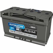 Аккумулятор 12 AKOM Ultimatum AGM 6СТ-95VRLA Евро 95 Ач