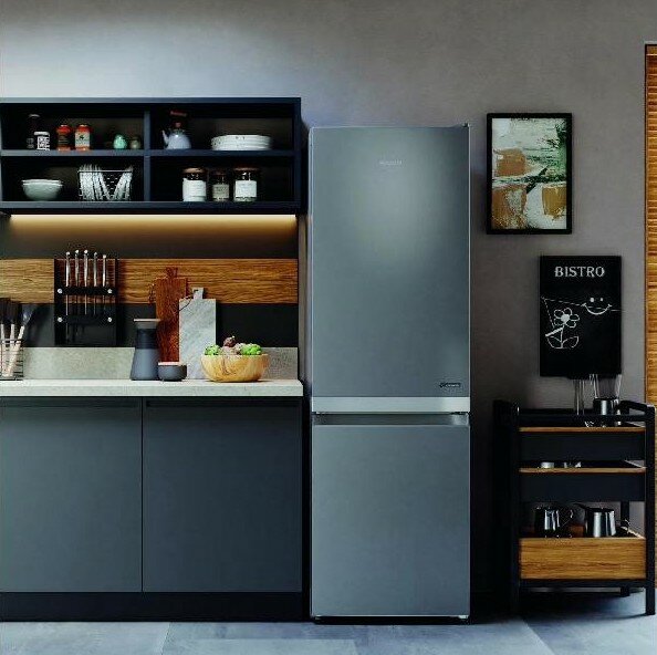 Холодильник Hotpoint-Ariston HT 4181I S (185*60*62.инверт.NoFrost.сер) - фотография № 7