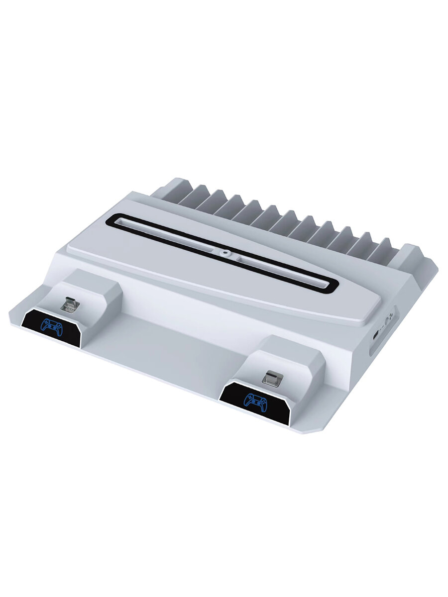 Вертикальный стенд Artplays Cooling Station PS5 DE/UHD: зарядка DualSense, крепление для наушников