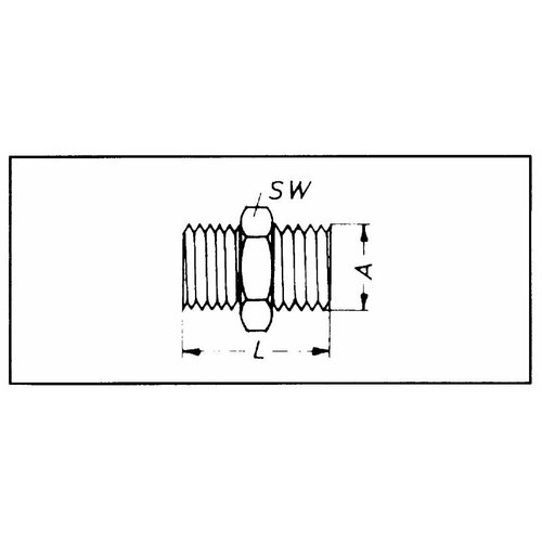 Ниппель переходной латунный 1/2 НР х 1/2 НР ниппель нр нр латунный 1 1 2 g1204 08