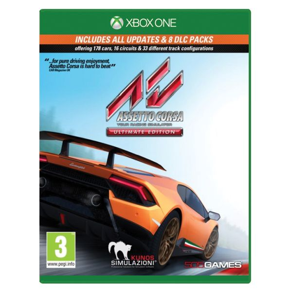 Игра Assetto Corsa Ultimate Edition для Xbox One/Series X|S, Русский язык, электронный ключ Аргентина