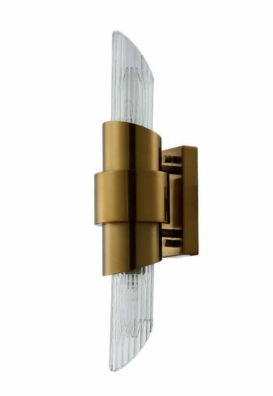 Бра Crystal Lux JUSTO JUSTO AP2 BRASS - фото №2