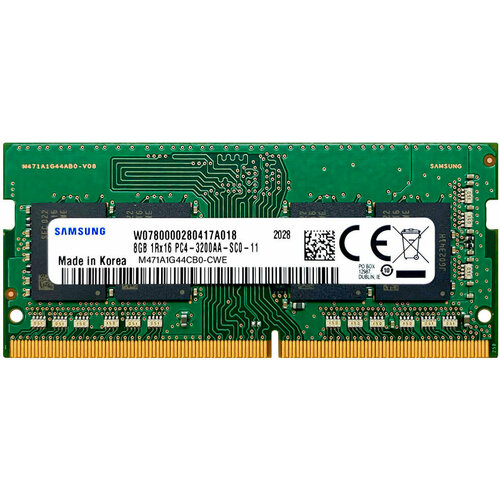 Samsung Electronics Память оперативная/ Samsung DDR4 8GB UNB SODIMM 3200 1Rx16, 1.2V