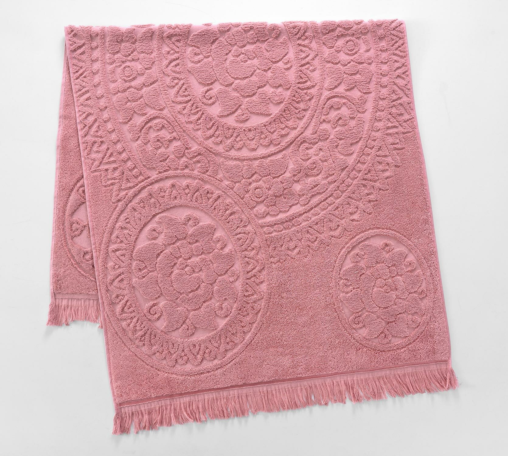 фото Полотенце Махровое 70х140 плотность 500 г/м2 "Византия терракот"