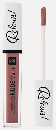 Изображение товара Помада для губ Relouis Помада для губ жидкая матовая Nude Matte - Белорусская косметика