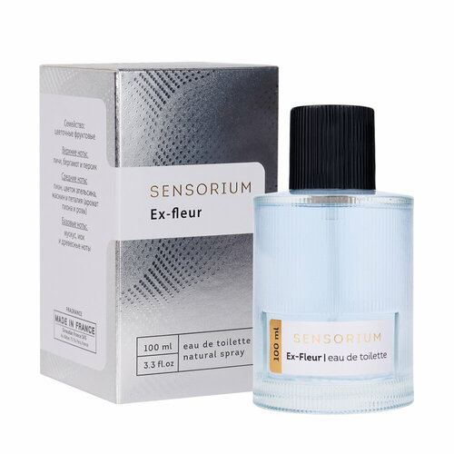 Туалетная вода Sensorium Ex-Fleur 100 мл today parfum туалетная вода scent of fleur red dream 100 мл