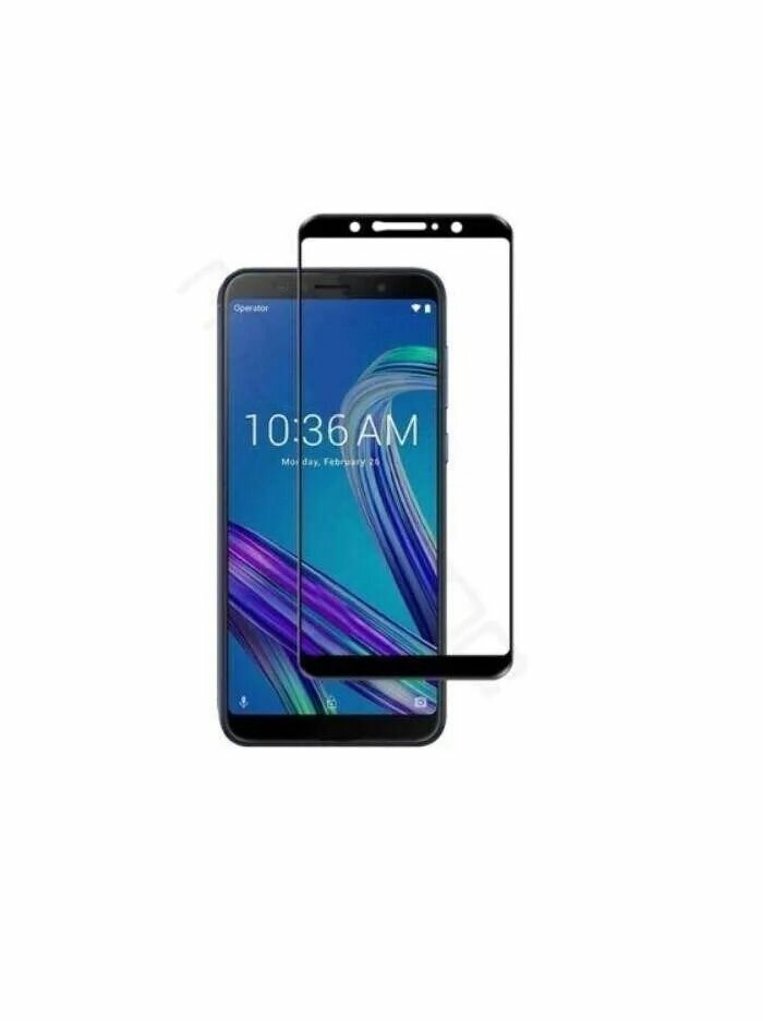 Защитное стекло 5d для Asus Zenfone Max Pro M1 ZB602KL черное