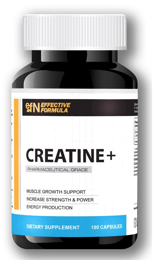 EFFECTIVE FORMULA Creatine + (180капс)