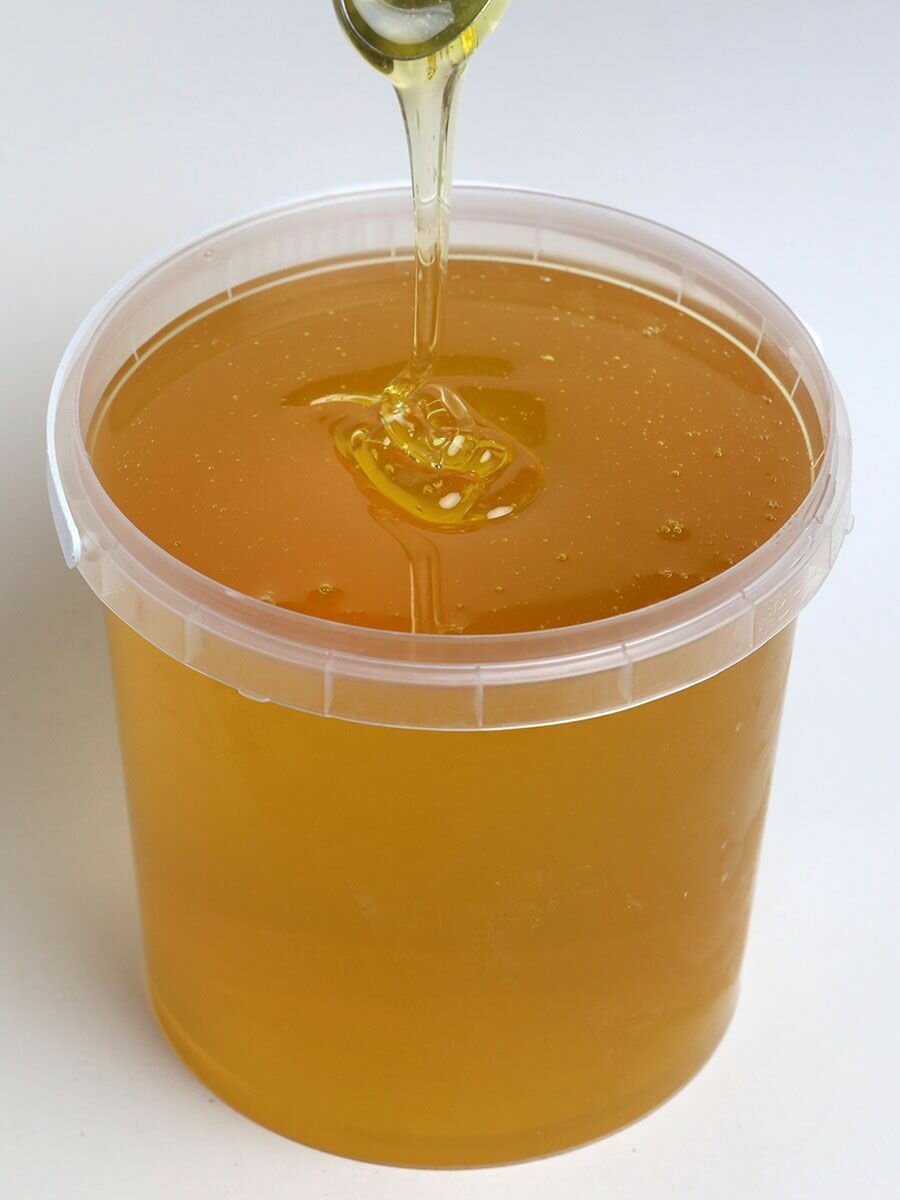 Кипрейный мед жидкий 1500 г, суперфуд, сладкий подарок - фотография № 3
