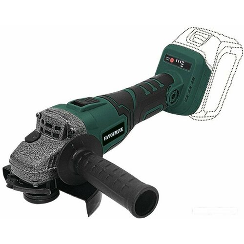 Угловая шлифмашина Favourite OBS 21 FG 125 с 2-мя АКБ 4Ah 13840₽