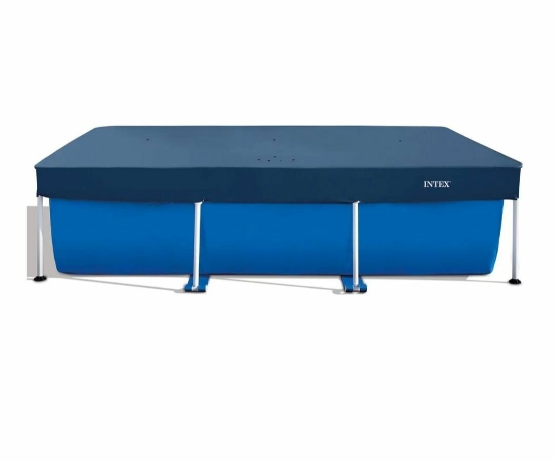 Тент для каркасного бассейна Intex Rectangular Frame 260х160см 28036