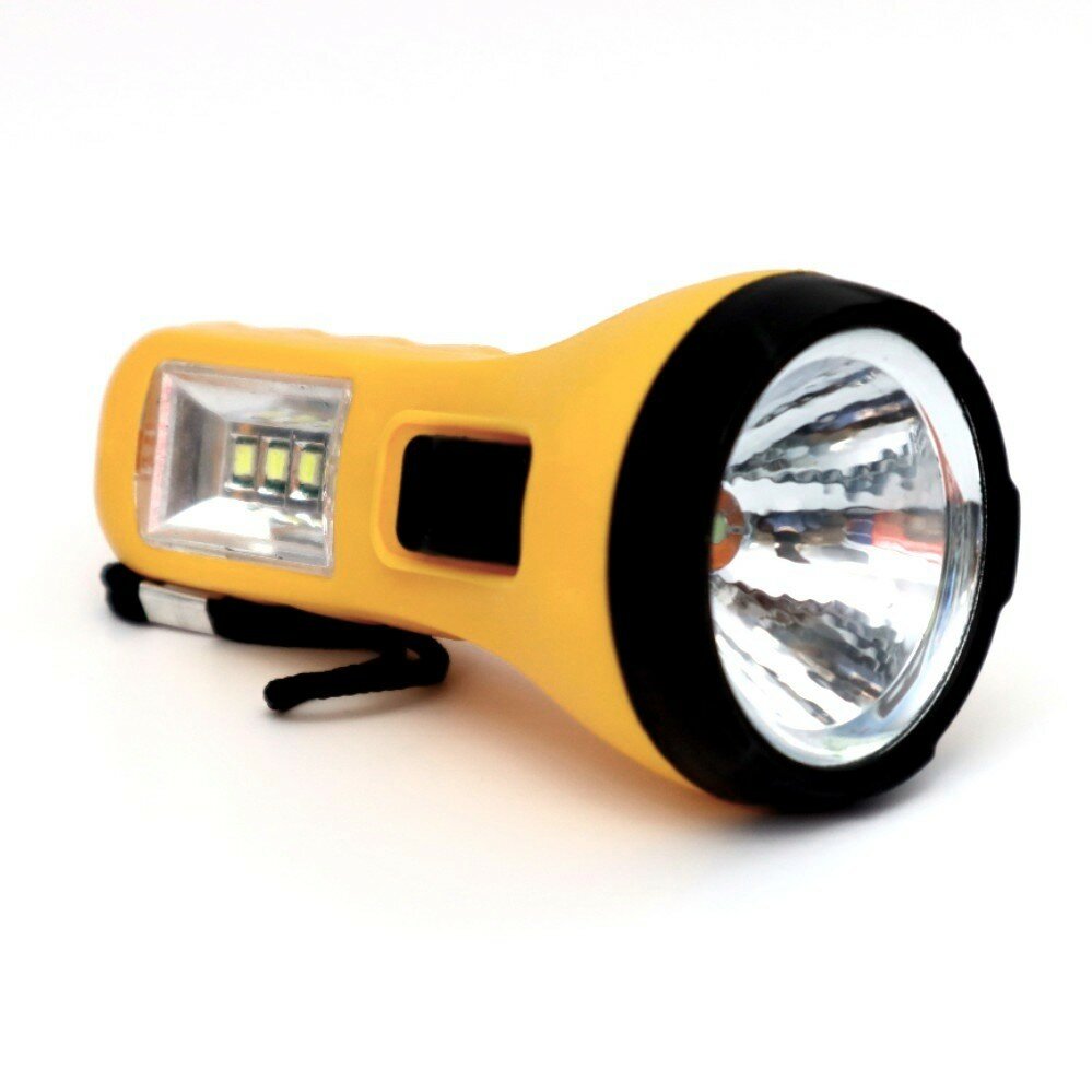Фонарь ручной KOC119B 0,5ВтLED+4SMD(1Вт) (1xAA) ремешок ручной космос — фото 1