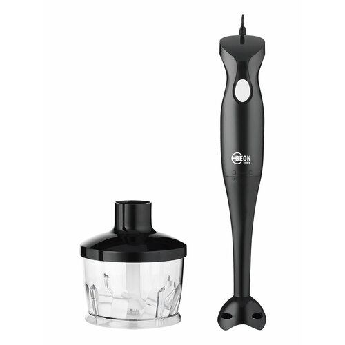 Блендер погружной BEON BN-2017 2в1 1000Вт 1 скорость измельчитель 600мл погружная часть пластик книга рецептов 138500₽