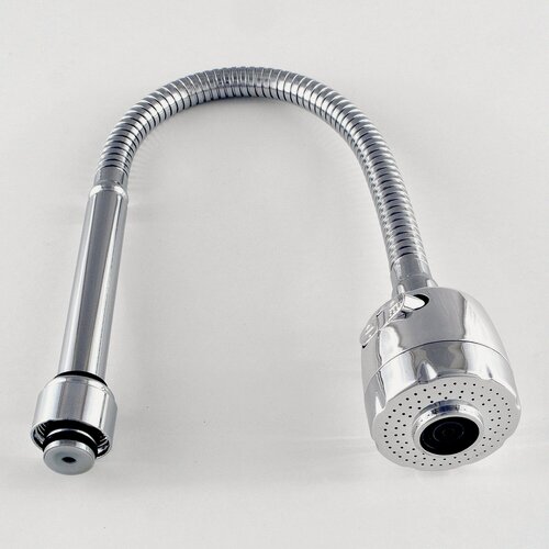 Изображение товара Излив для смесителя гибкий с насадкой 2 режима струи