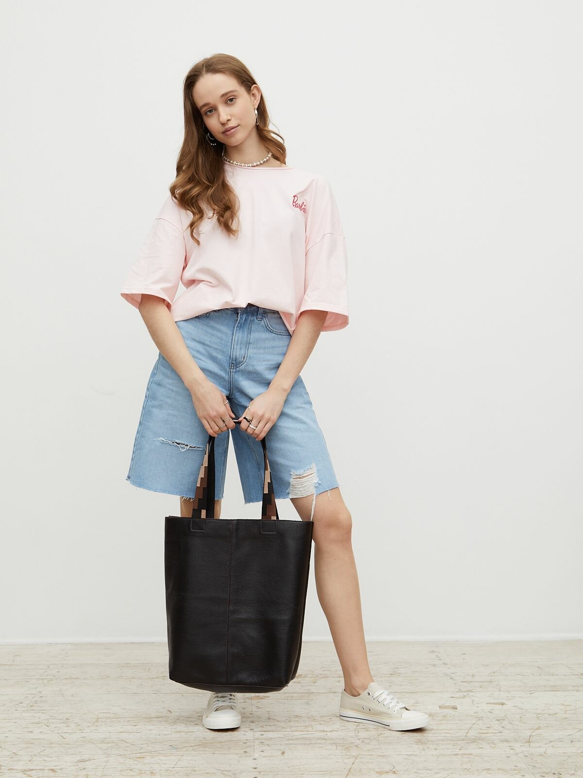 Сумка шоппер MakFine, коричневый — фото 1