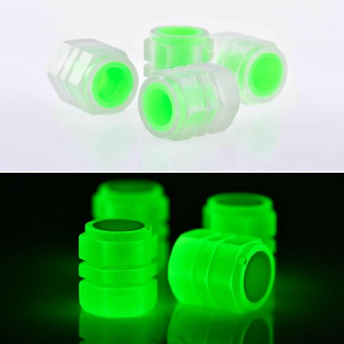 Колпачки на ниппель светящиеся 4 штуки 399₽