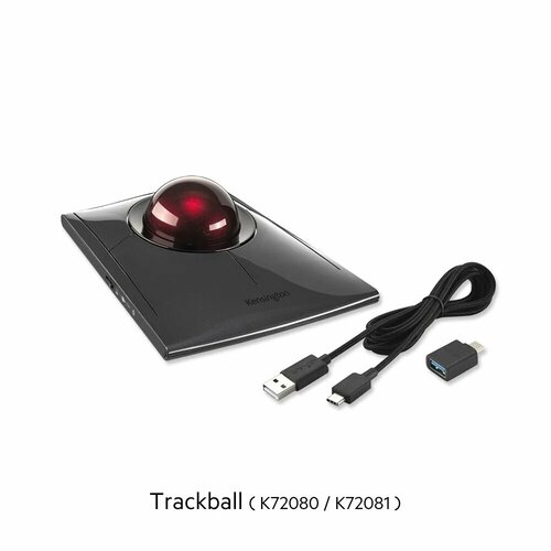 Беспроводнаяпроводная мышь Kensington SlimBlade Pro для AutoCAD Trackball 11750₽