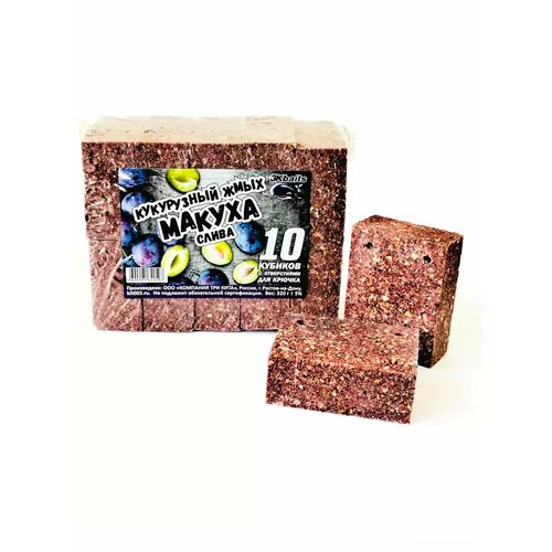 Кукурузный жмых-макуха с отверстием 