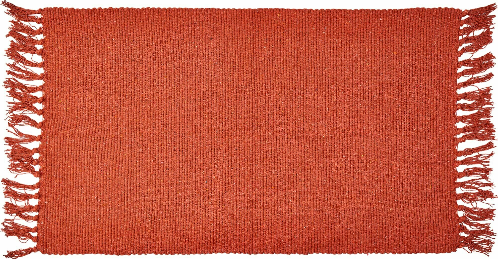 Коврик декоративный хлопок Solid Mat JBT-001-02 50x80 см цвет оранжевый
