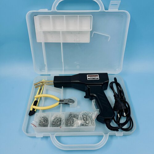 Изображение товара Паяльная станция индукционная 50 Вт для пластика и бамперов с комплектом насадок чёрная