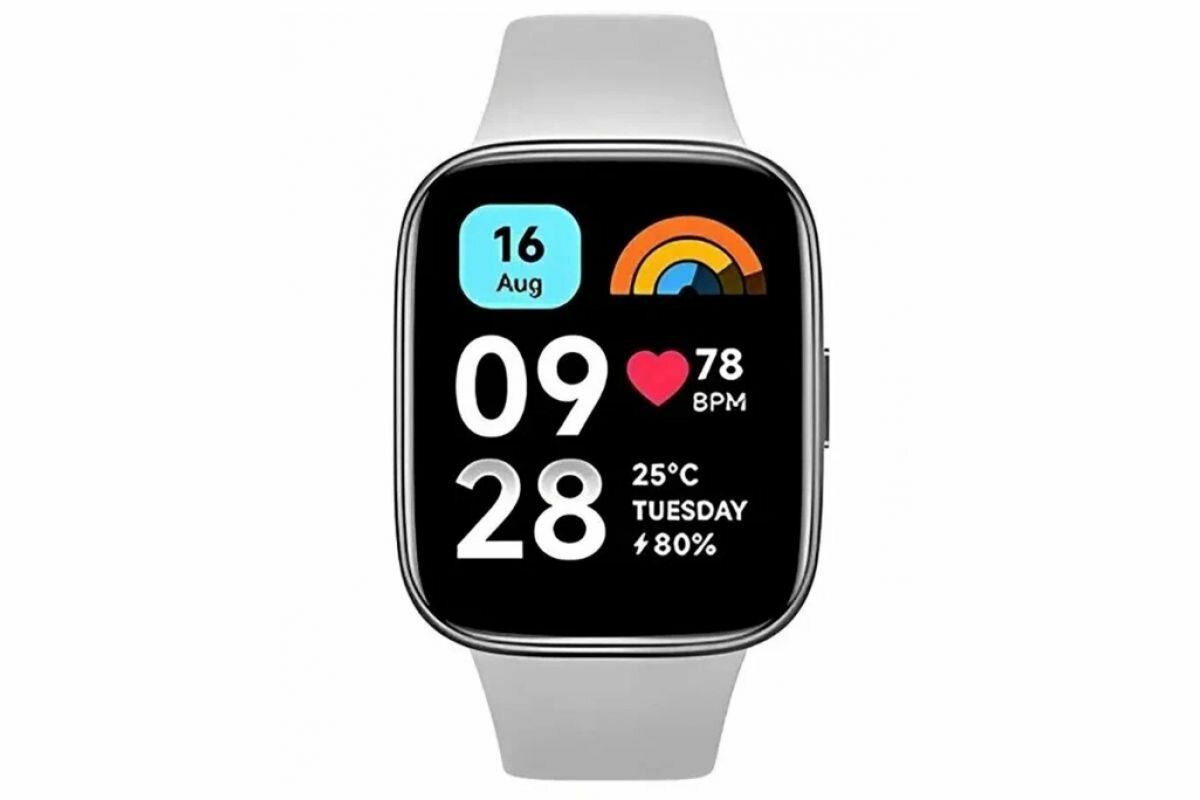 Умные часы Xiaomi Redmi Watch 3 Active, серый