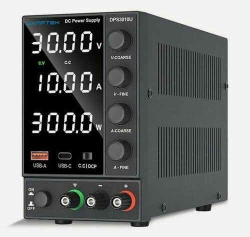 Изображение товара Лабораторный блок питания 30В/10А, DPS3010U, импульсный