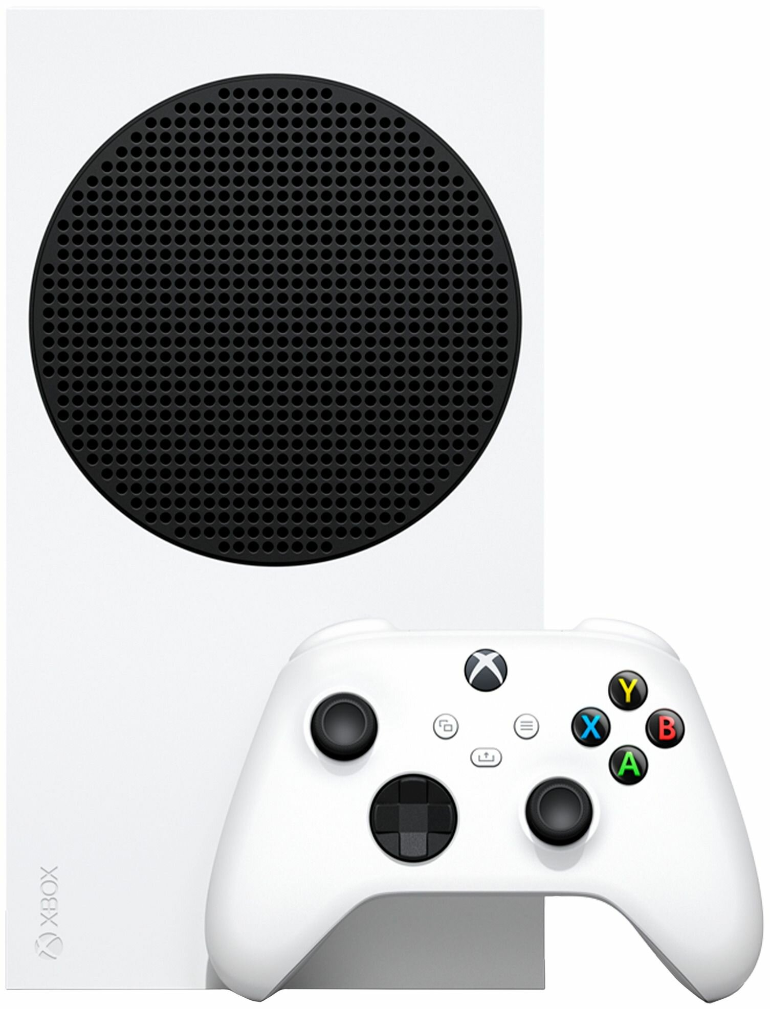 Игровая приставка Microsoft Xbox Series S, белый/черный