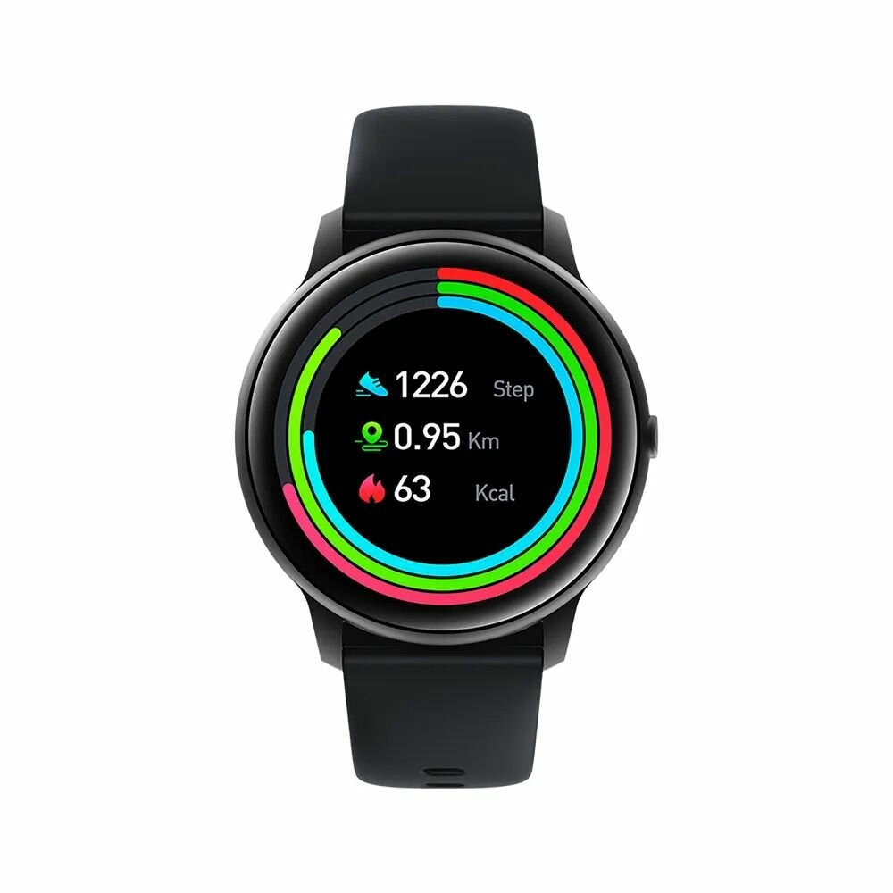Умные часы IMILAB Smart Watch KW66 (черный), Global, Гарантия от магазина.