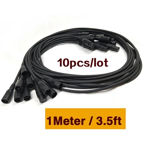 Профессиональный светодиодный сценический светильник THEBSE 60 Вт only DMX line 10X 1M single Line