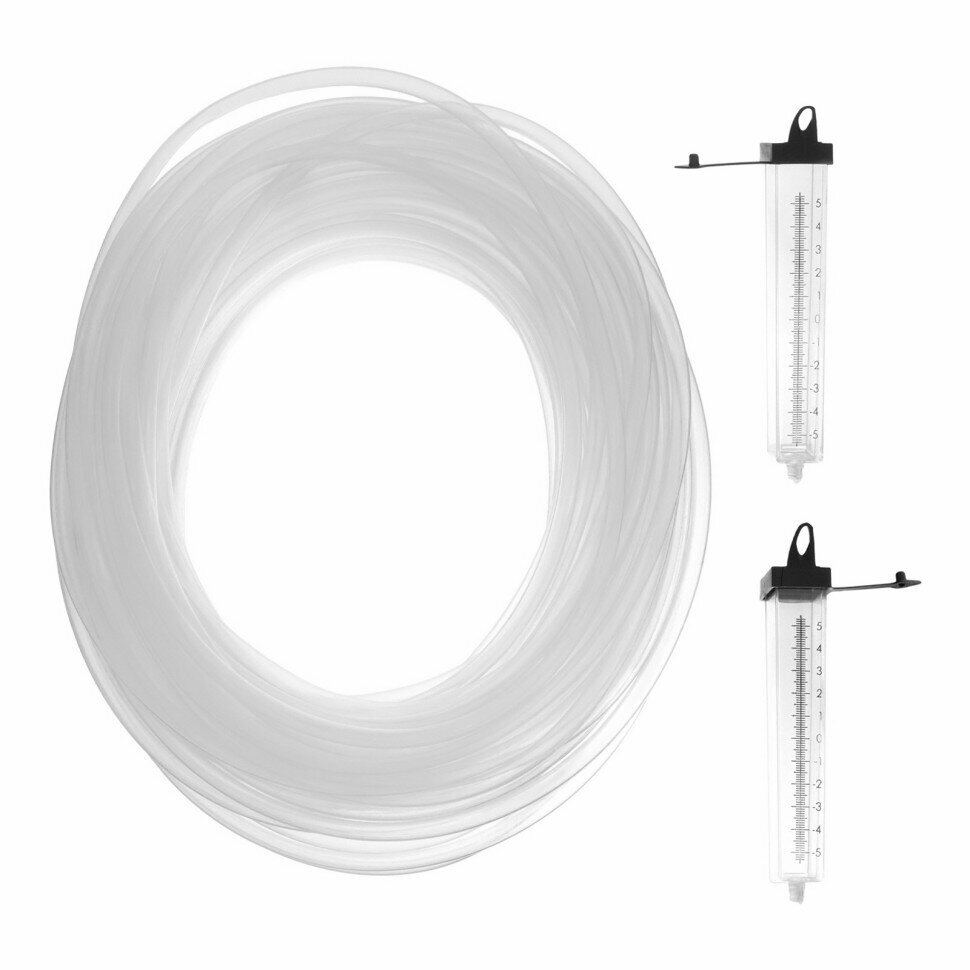 СИБРТЕХ Гидроуровень L 25 м D 8 мм со шкалой Россия Сибртех ( 37057 )