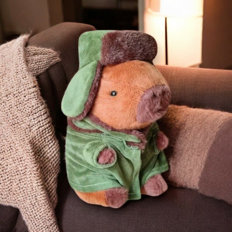 Мягкая игрушка Капибара-Сударь 20см