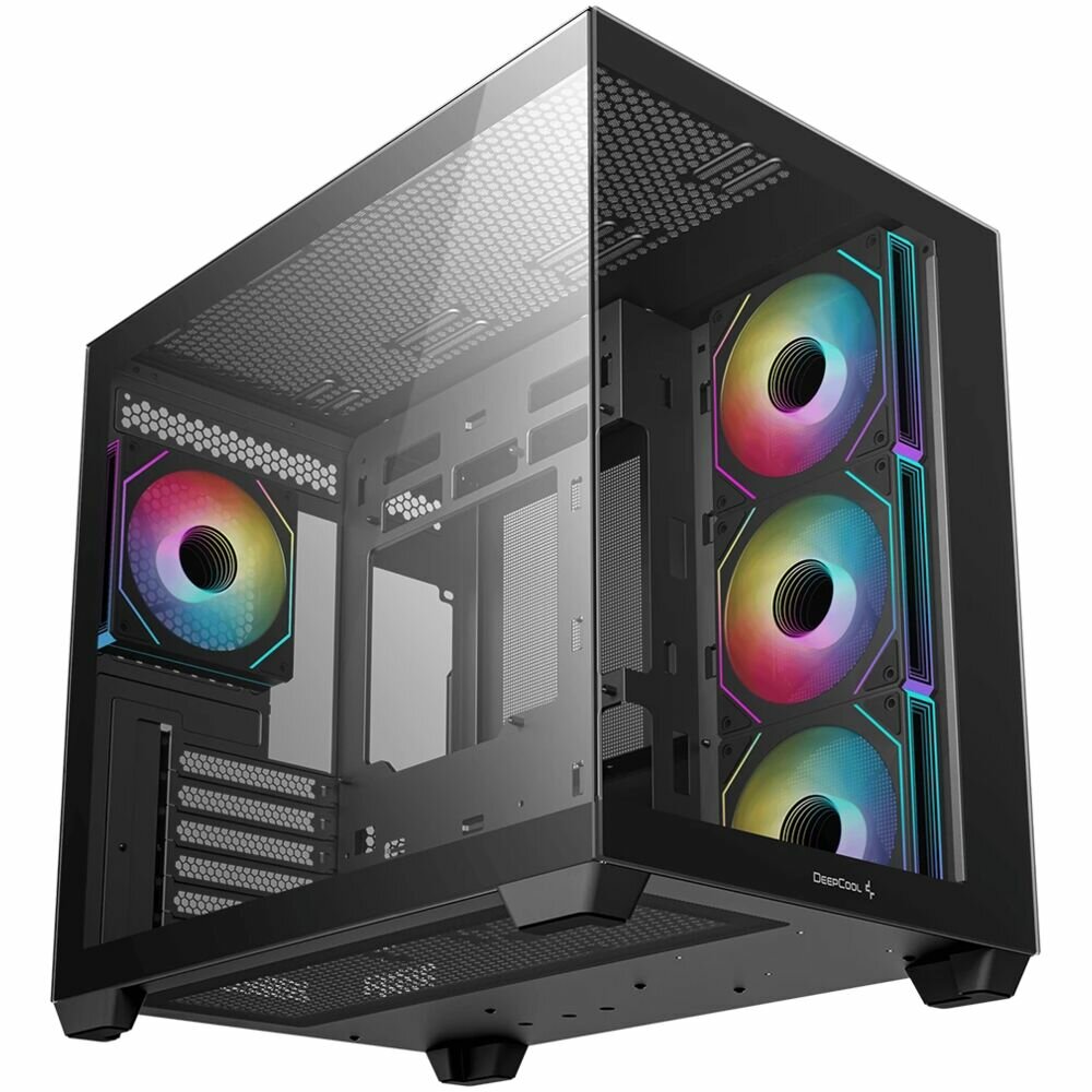 Корпус ATX Miditower Deepcool CG530 4F Black — фото 1