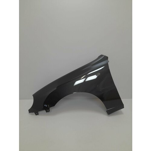 Крыло переднее левое в цвет для Шевроле Ланос I (2002 — 2009) 298 fe87-9423 - черный металлик