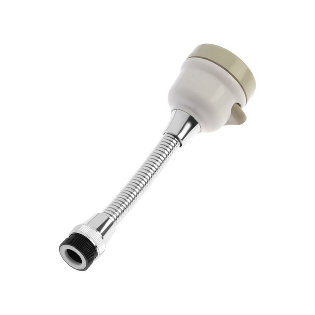 Картинки Аэратор ZEIN, с регулировкой потока, на гибком шланге,190мм, 3 режима, пластик, белый