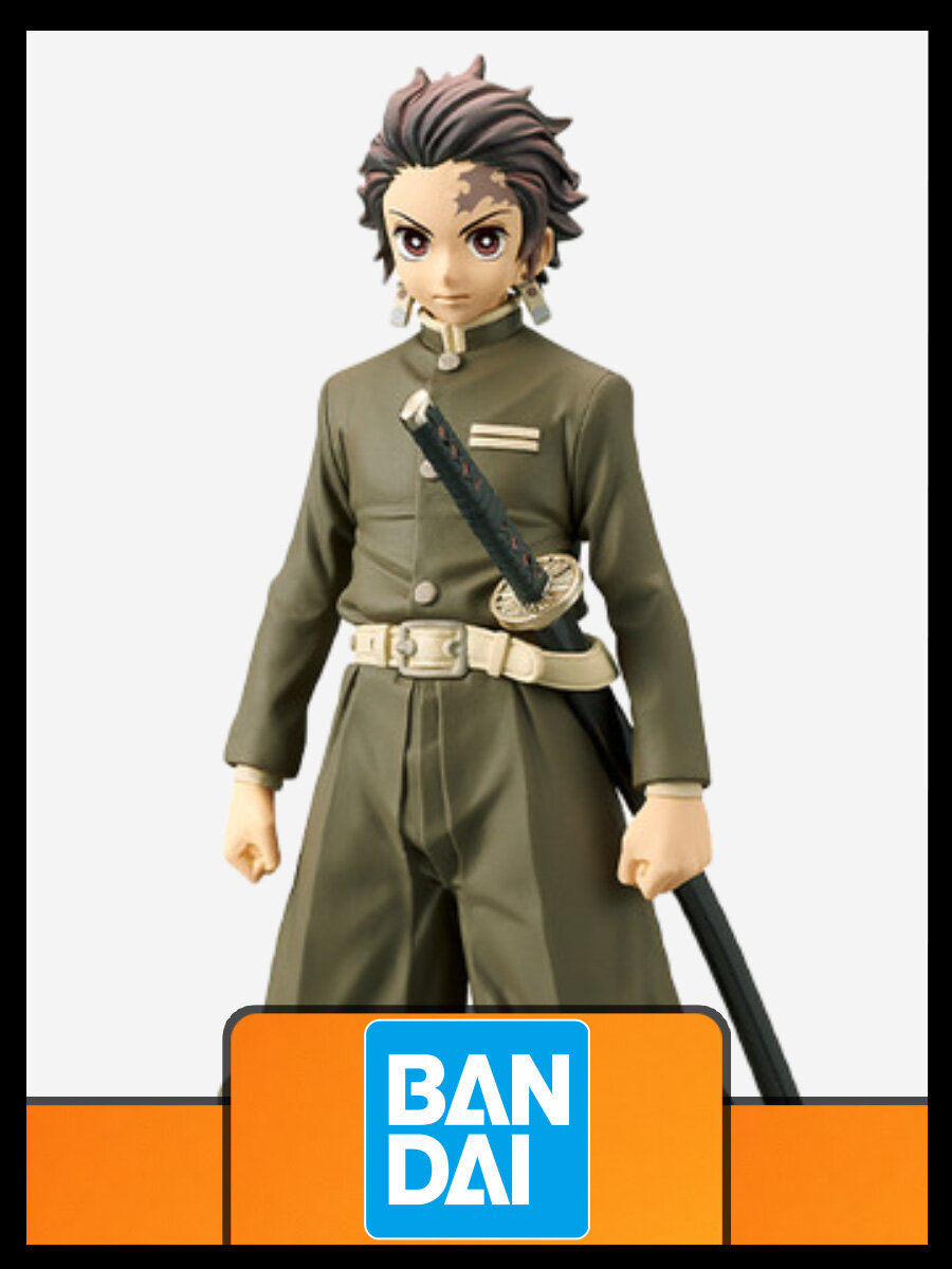 Оригинальная фигурка Tanjirou Kamado из аниме Kimetsu no Yaiba   Тандзиро Камадо  Клинок  рассекающий демонов  15 см