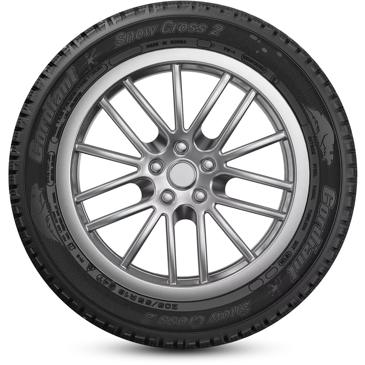 Cordiant Snow Cross 2 205/55 R16 94T зимние автомобильные шины — фото 1