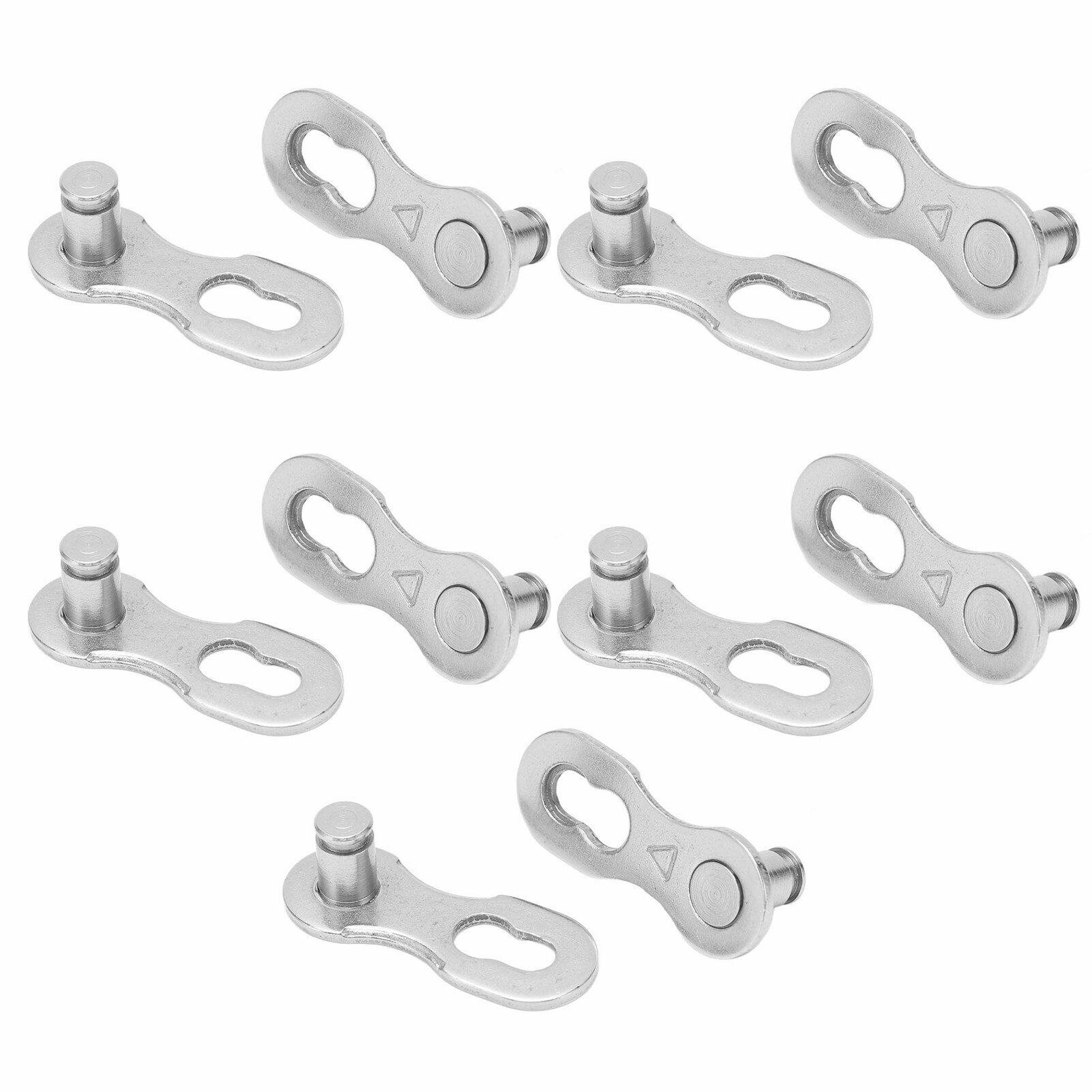 5 пар Цепные звенья для велосипеда Quick Release Сталь Нержавеющая Корирозионностойкая Установка Легкая 10 скоростей