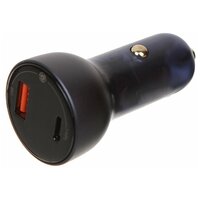 Зарядное устройство Baseus Particular Digital Display QC+PPS Car Charger 65W Silver CCKX-C0A